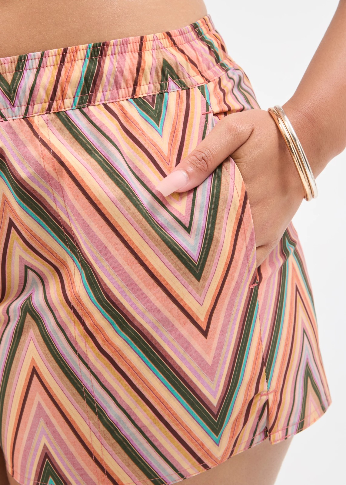 Resort Swim Boardshorts - Multi Chevron 3 of 5