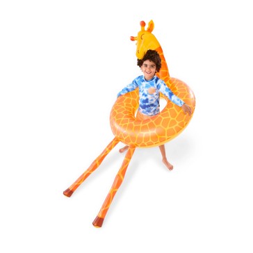 Inflatable Giraffe Swim Ring - Anko