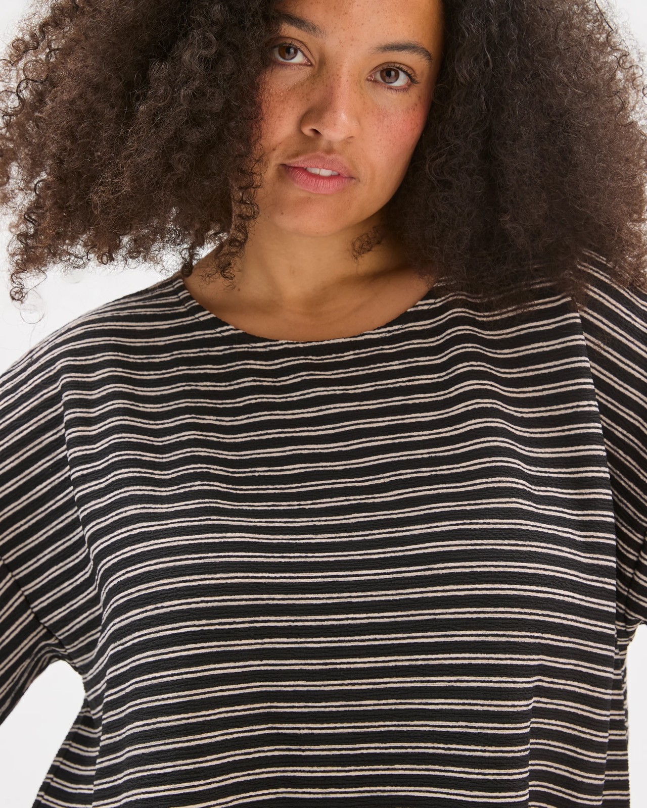 Plus Size Short Sleeve Textured Top 5 of 6