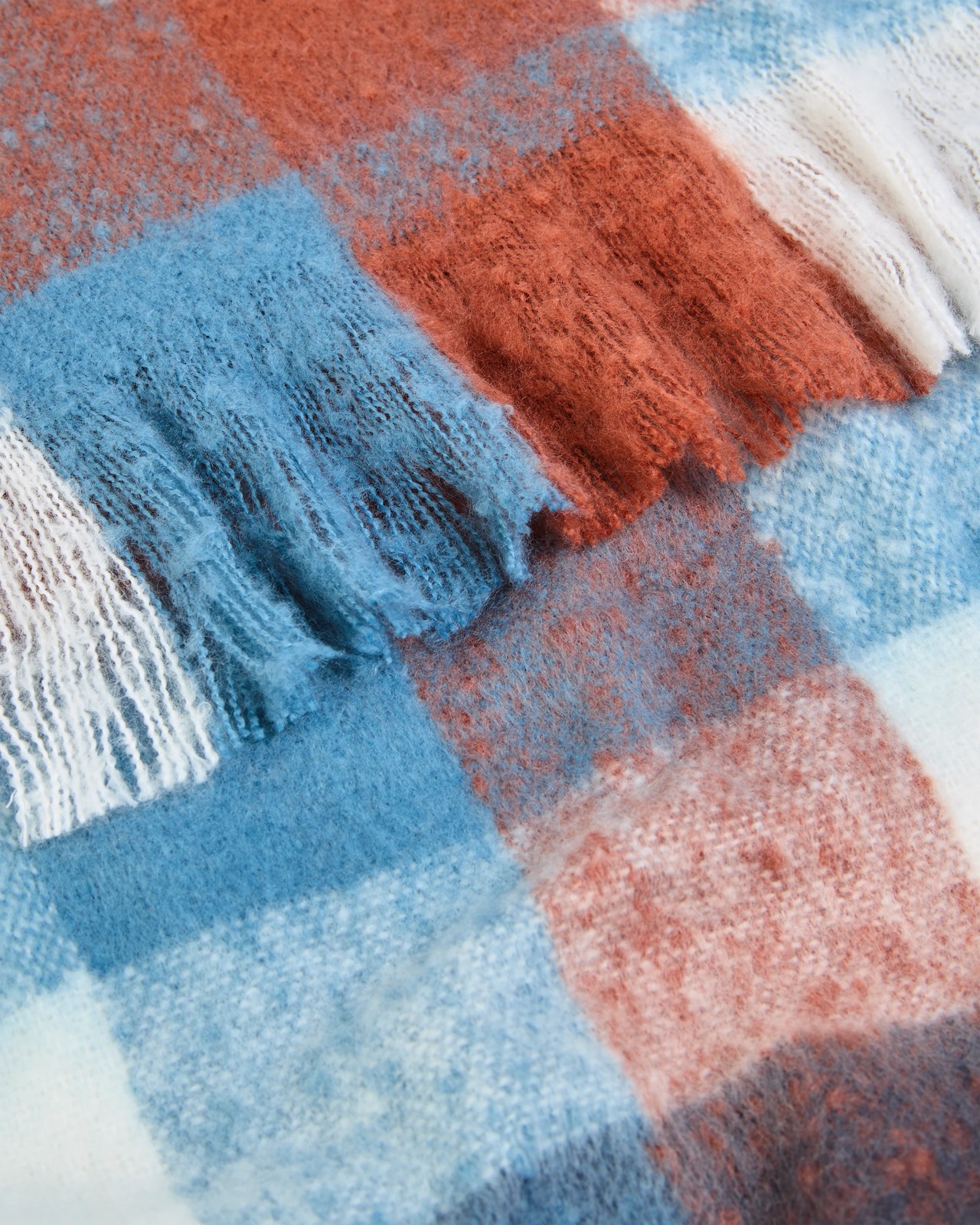 Madra Check Throw - Blue Stone 2 of 3