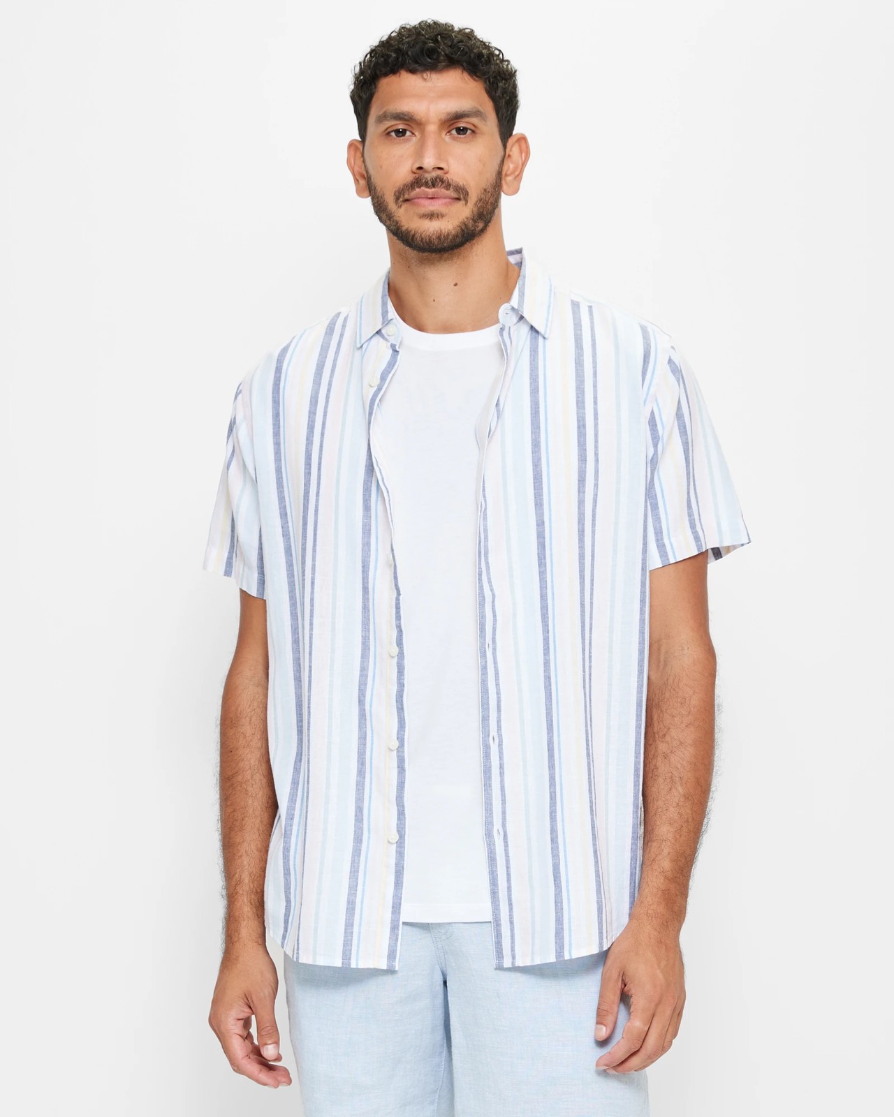 Linen Blend Shirt | Target Australia