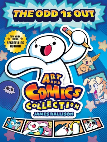 The Odd 1's Out: Art and Comics Collection by James Rallison - Book