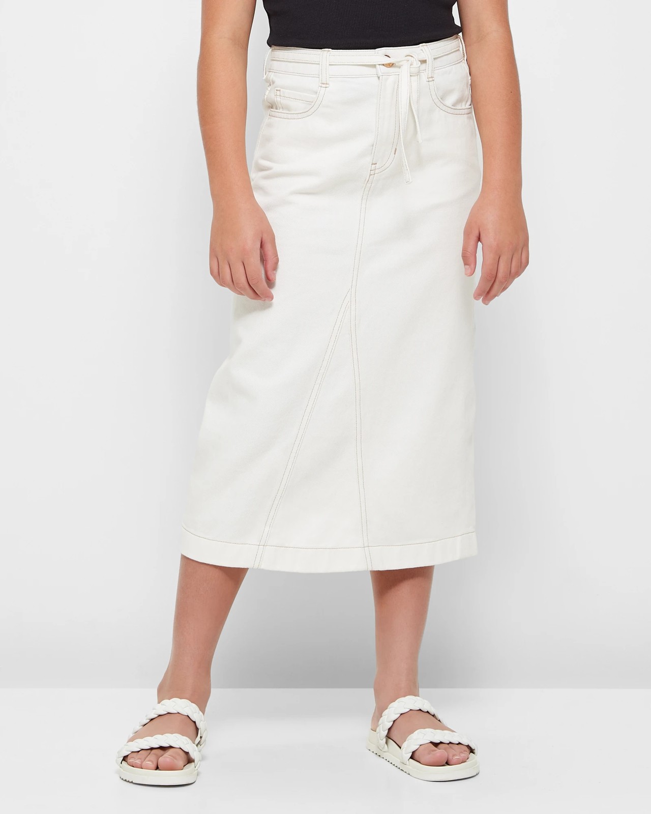 Denim Midi Skirt Target Australia