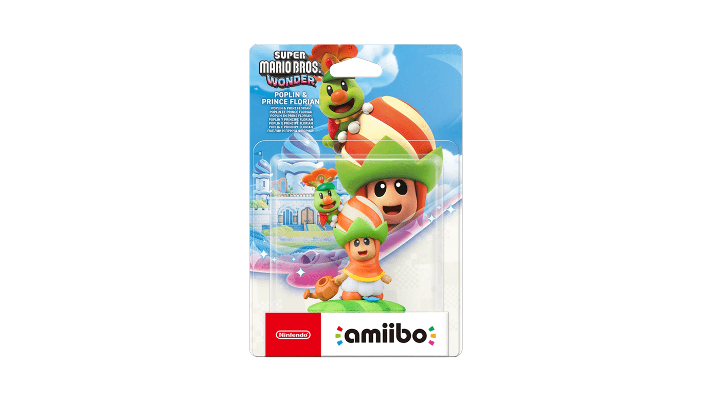 Poplin & Prince Florian amiibo (Super Mario Bros. Wonder) 2 of 2