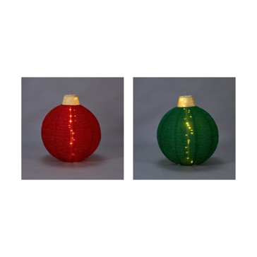 Solar Powered LED Light Up Bauble, Assorted - Anko