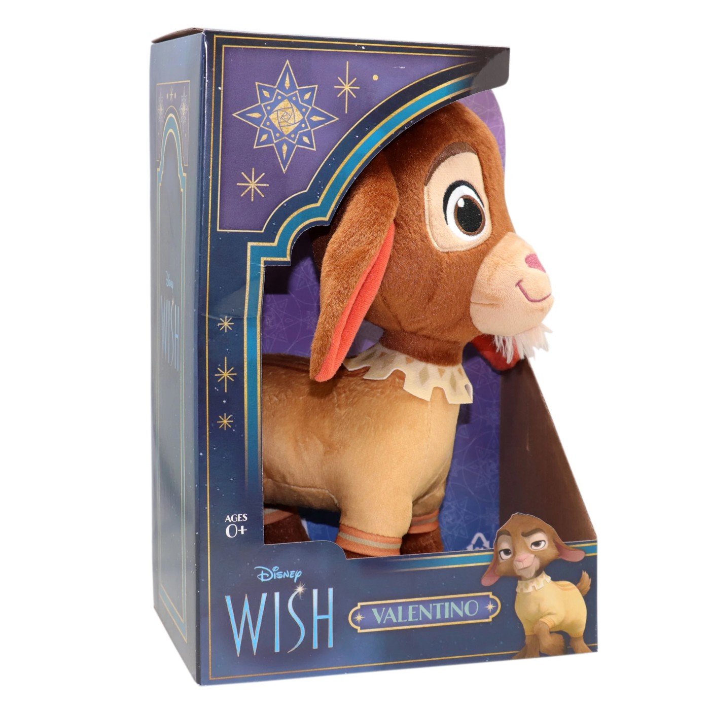 Disney plush dal nuovo film wish , capretta valentino, da 27cm