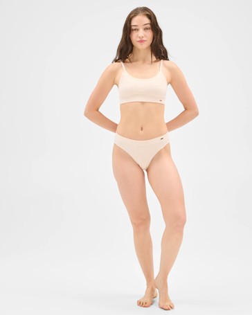 Lily Loves 2 Pack Rib Seamfree High Waist Bikini Briefs