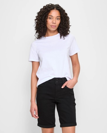 Bermuda Denim Shorts - Shape Your Body