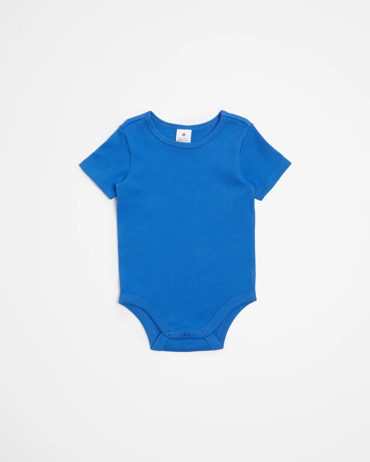 Little Organic Eco Warrior Blue SS Bodysuit