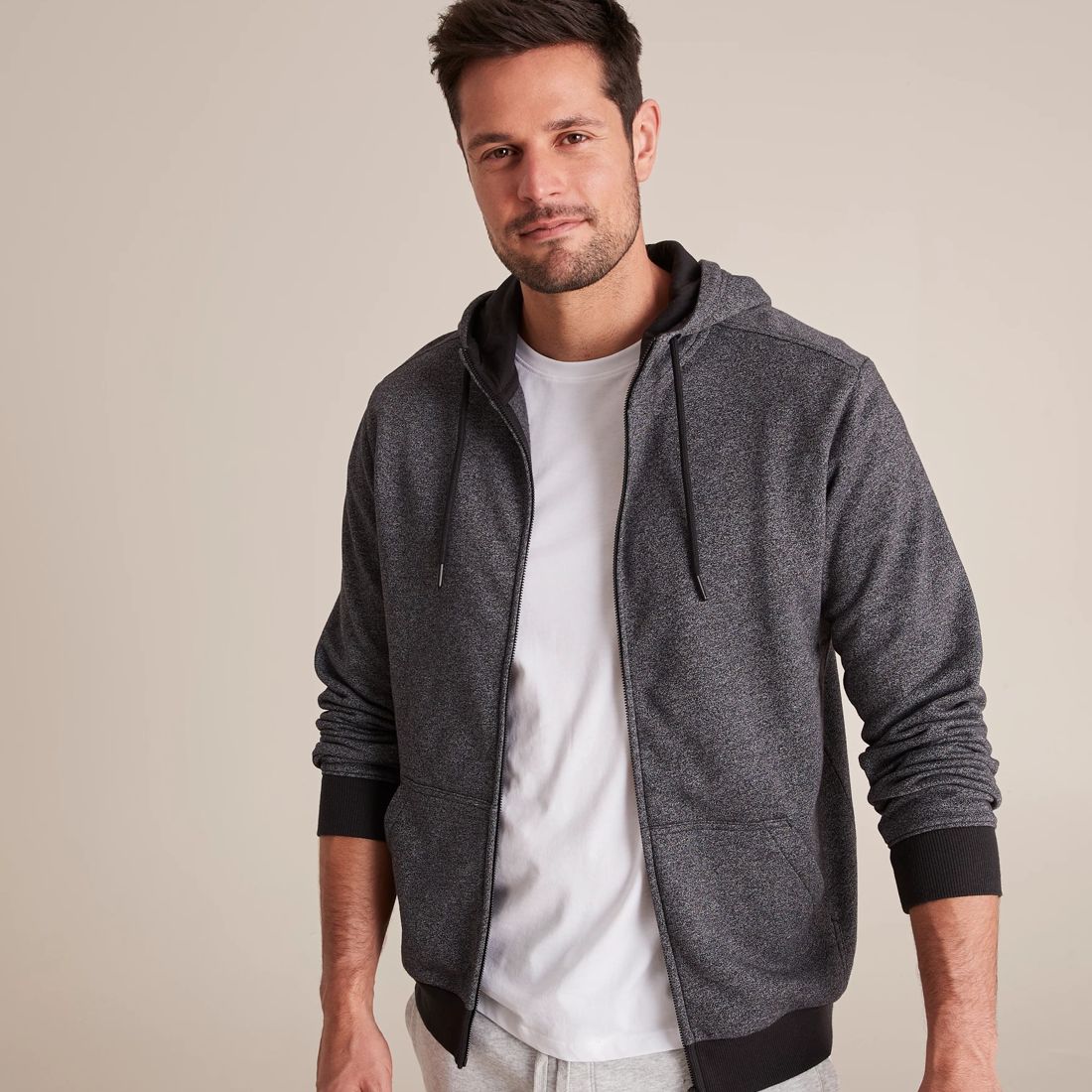 Fleece Siro Zip Through Hoodie | Target Australia