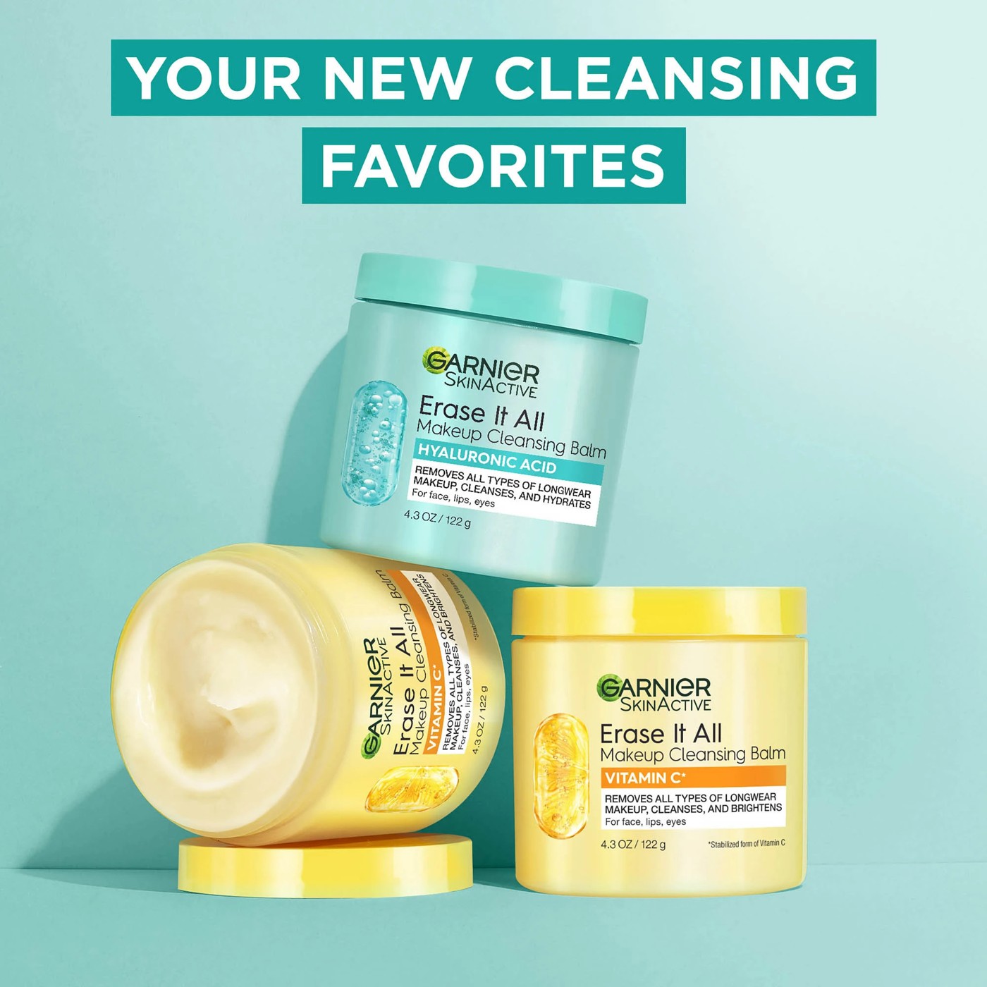 Garnier SkinActive Hyaluronic Acid Makeup Cleansing Balm 2 of 6