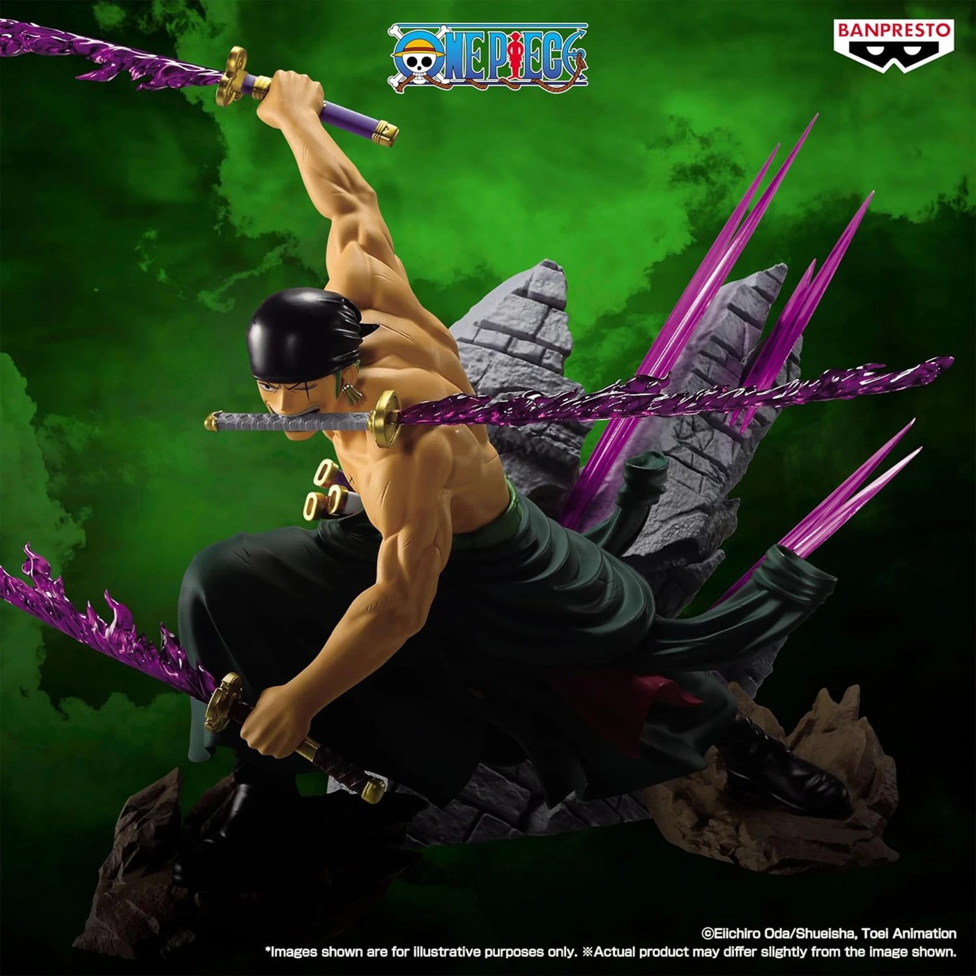 Banpresto One Piece Theorama Soul - Roronoa Zoro 4 of 4