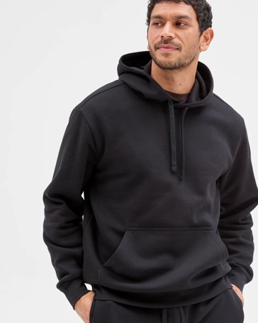 Australian Cotton Blend Popover Hoodie