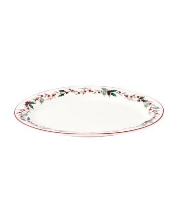 Anko Traditional Holly Platter