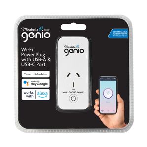 Wi-Fi Power Plug with USB-A & USB-C Port - Mirabella Genio product image