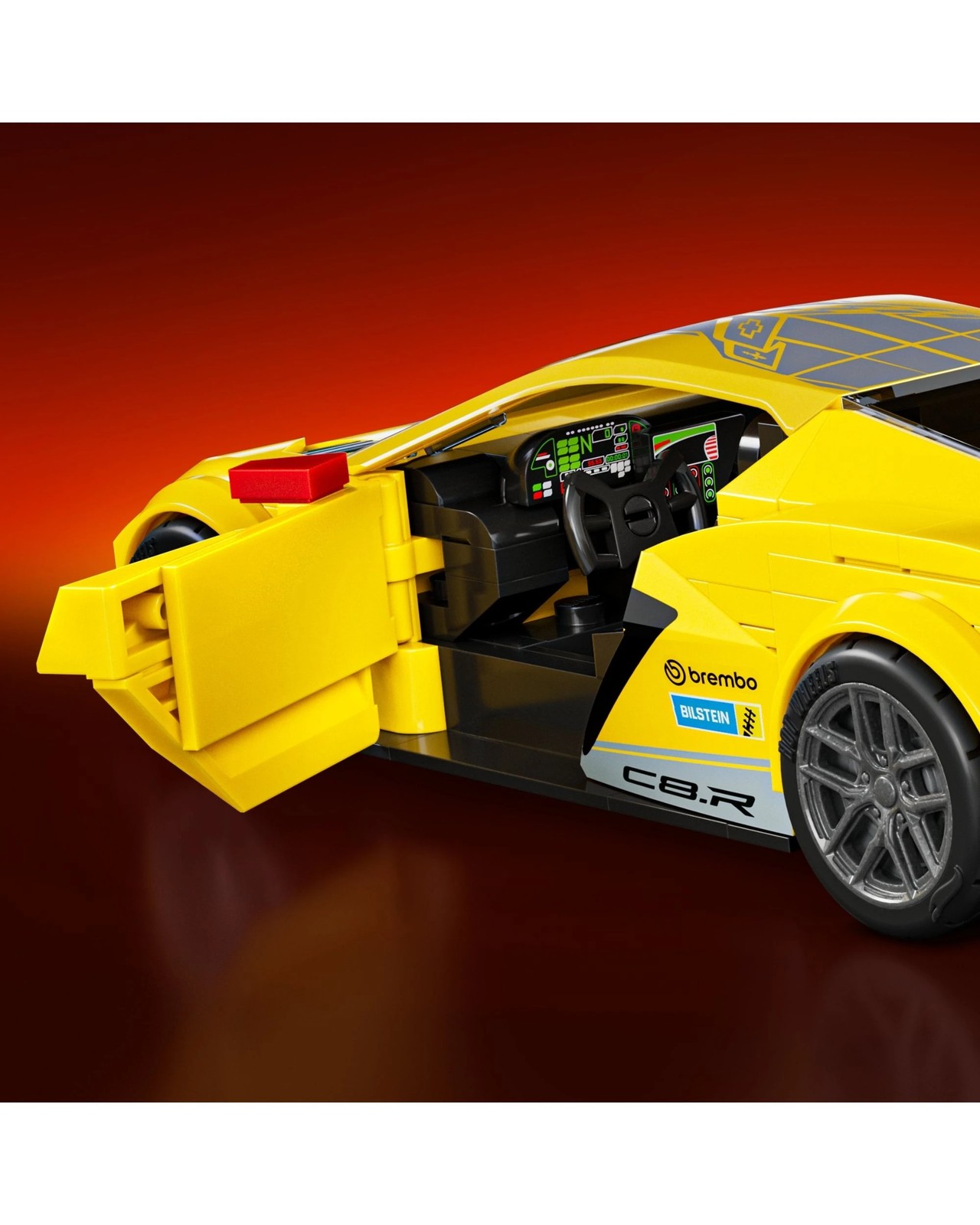 Hot Wheels ’20 Corvette C8.R Building Toy Kit 4 of 6