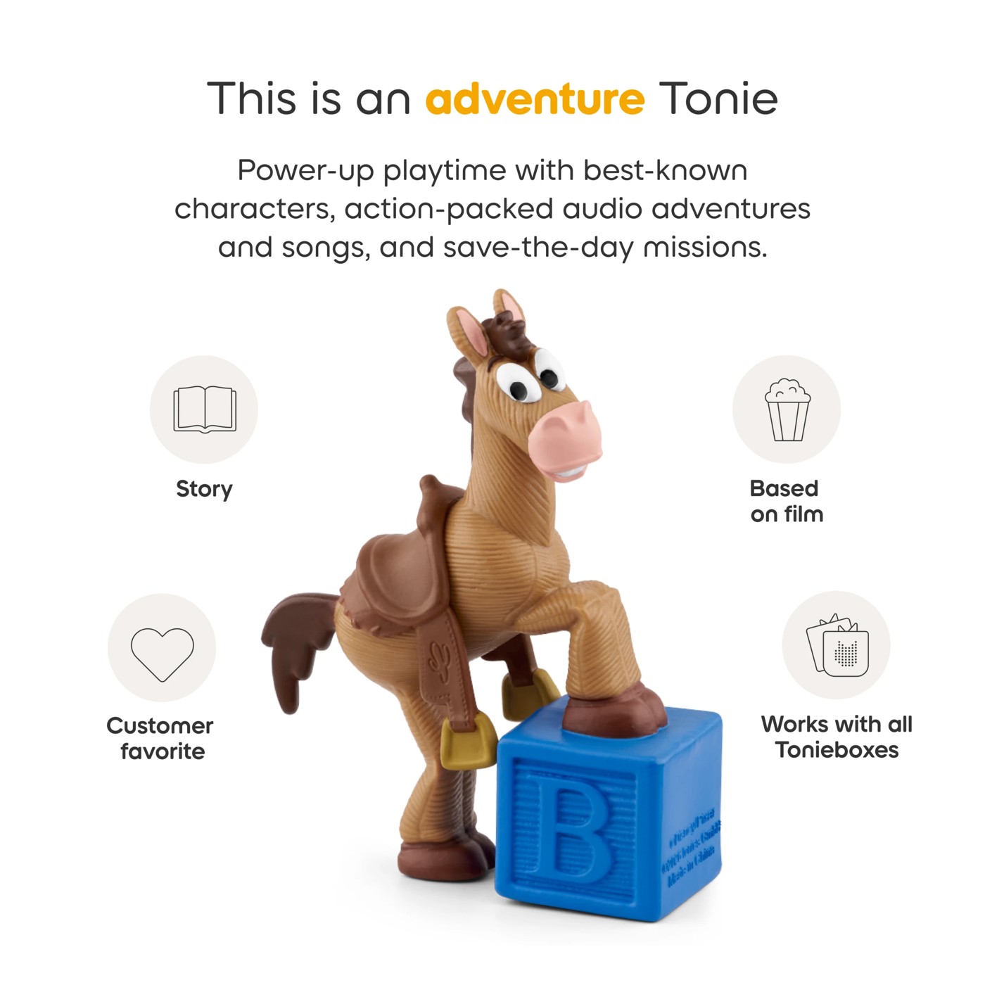 Disney - Pixar - Toy Story - Bullseye Tonie Audio Character 5 of 5