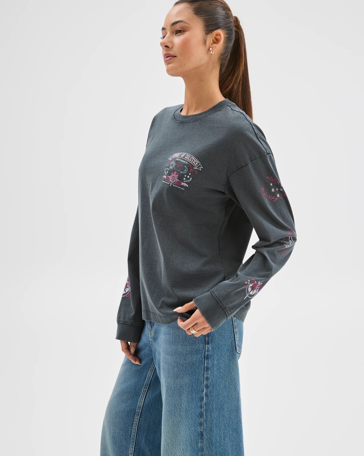 Lily Loves Relaxed Long Sleeve T-Shirt 3 of 5