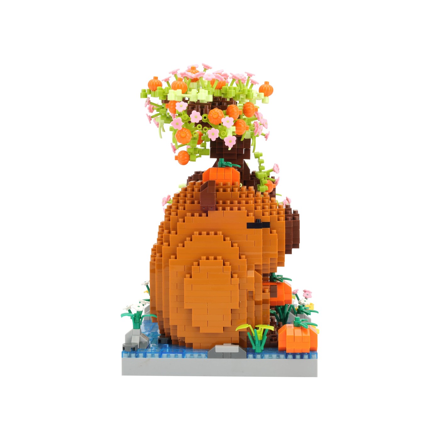 1731 Piece Mini Blocks Animal Series: Capybara Under Tree 4 of 5