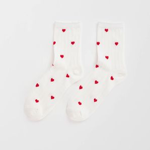 Australian Cotton Blend Pointelle Crew Socks