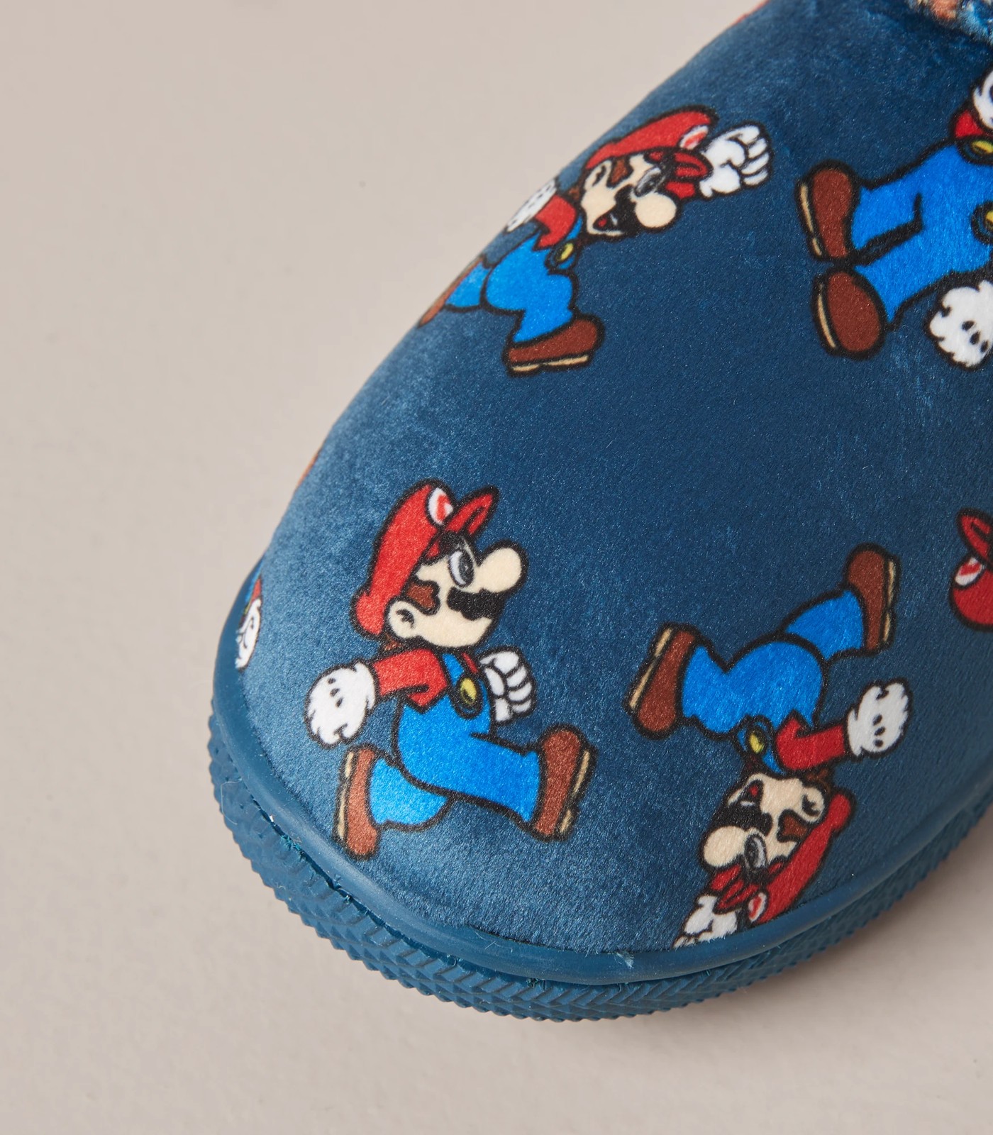 Kids hot sale mario slippers