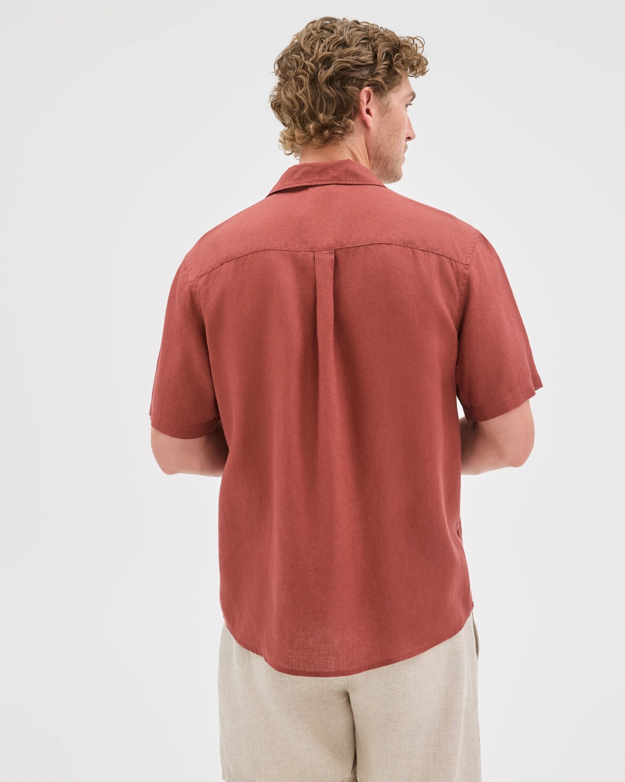 European Linen Short Sleeve Shirt 5 of 5