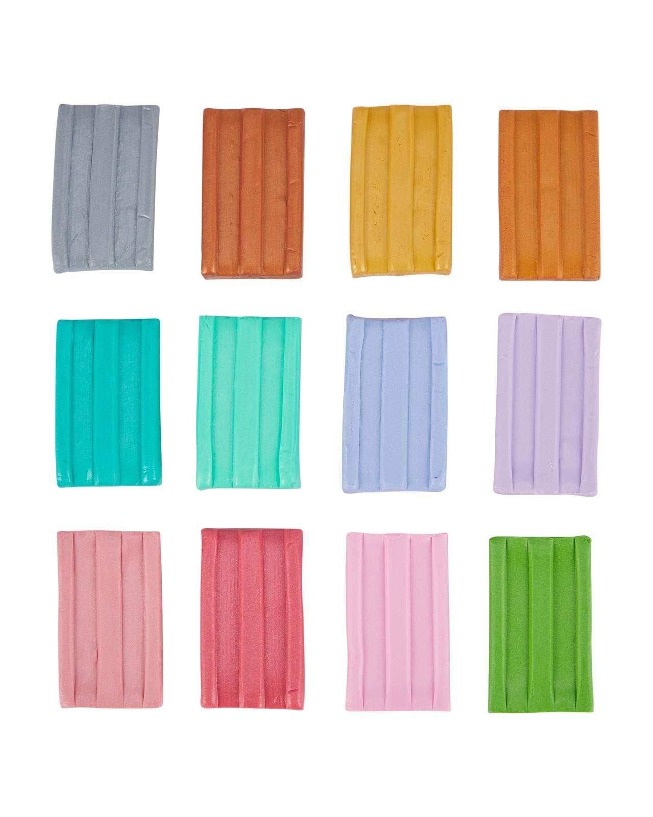 Anko 12 Pack Polymer Clay - Metallic Tones 2 of 2