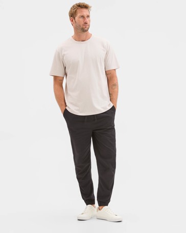 Australian Cotton Woven Jogger Pants