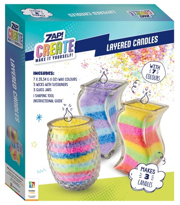 Zap! Create Layered Candles