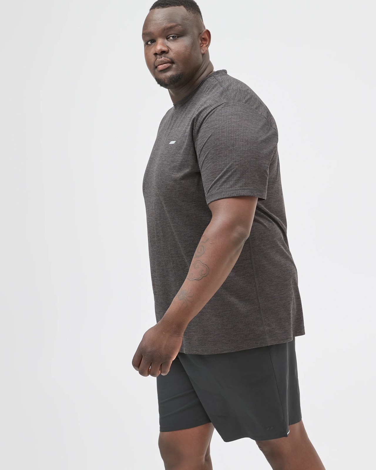 Plus Size Active Training T-Shirt - Black 3 of 6