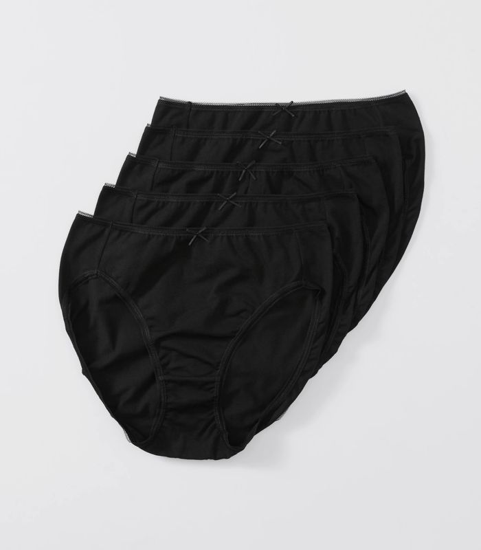 5 Pack High Cut Briefs