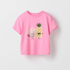 Australian Cotton Longline Print T-shirt thumbnail 2