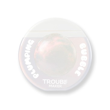 Trouble Maker Bubble Trouble Plumping Shimmer Lip Gloss - Lily Clear