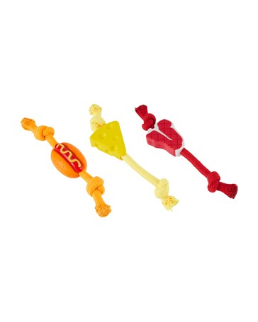 Anko Pet Chew Food Rope - Assorted
