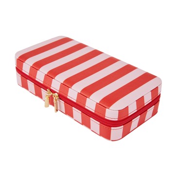 Red Stripe Jewellery Case - Anko