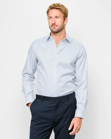 Non Iron Long Sleeve Business Shirt - Preview
