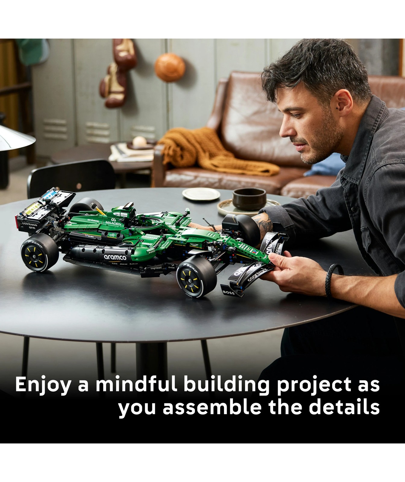 LEGO® Technic Aston Martin Aramco AMR25 F1® Car 42240 3 of 5