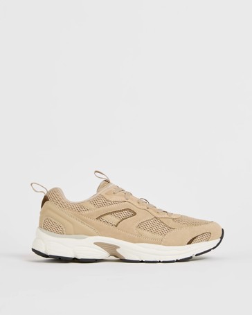 Suede and Mesh Runners
