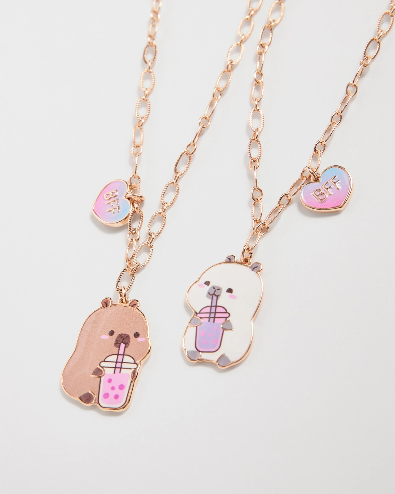CapyFun Capybara 2 Pack BFF Necklaces 2 of 3