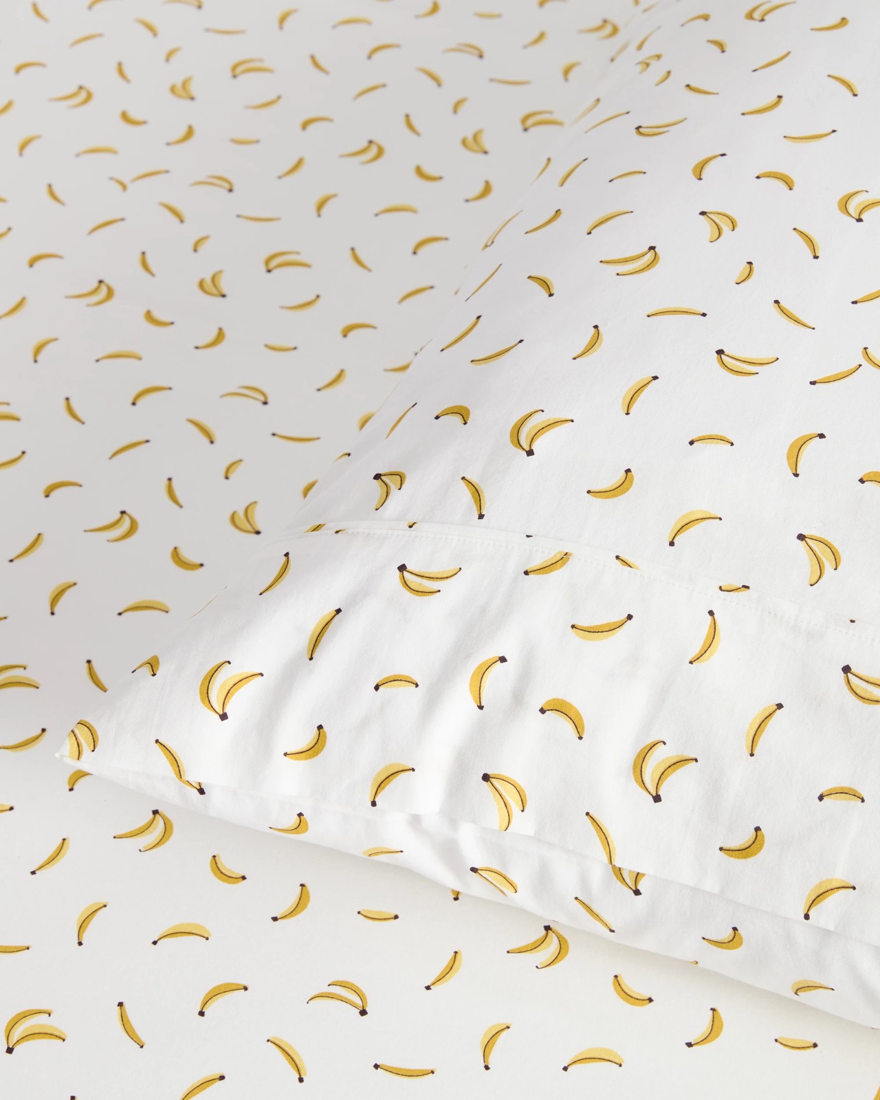 Banana Australian Cotton Fitted Sheet Set 2 of 3