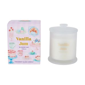 Vanilla Jam Fragrant Glass Boxed Candle - Anko product image