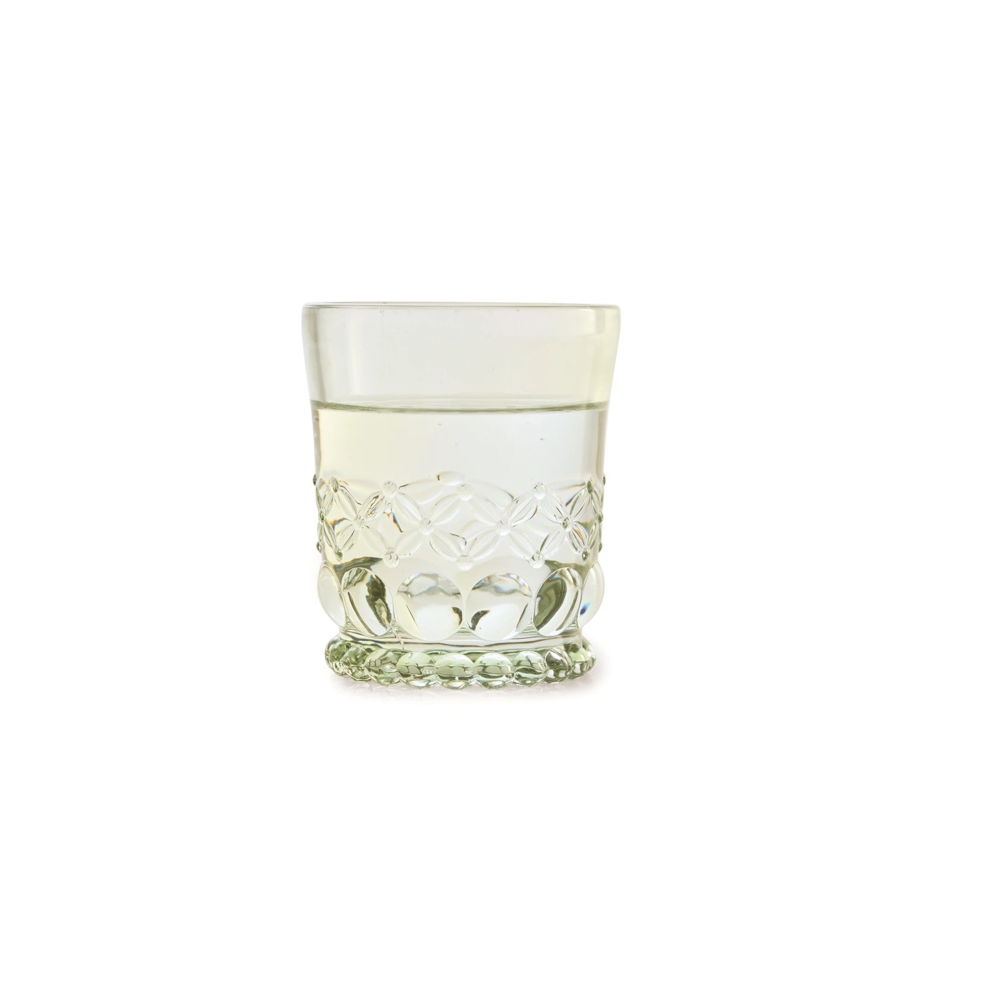 Anko 6 Green Flora Tumbler Glasses 3 of 6