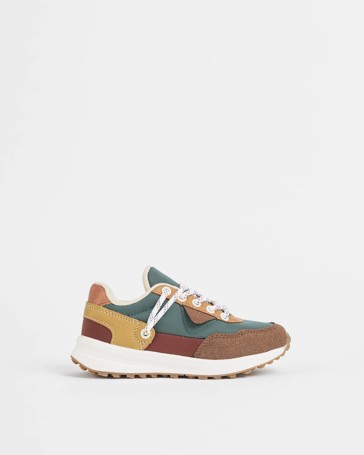Hiker Colour Block Sneakers