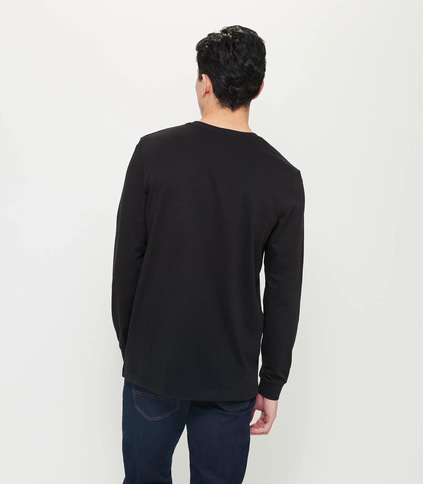 Australian Cotton Long Sleeve T-Shirt - Black | Target Australia