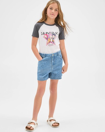 Licensed KPop Demon Hunters Denim Shorts