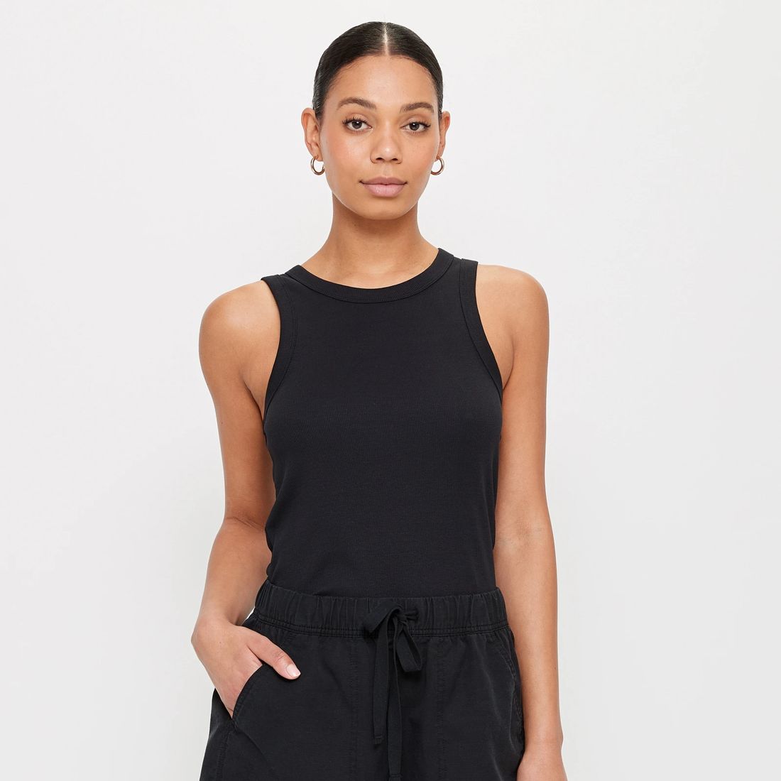 Pull On Slub Short Black Beauty Target Australia