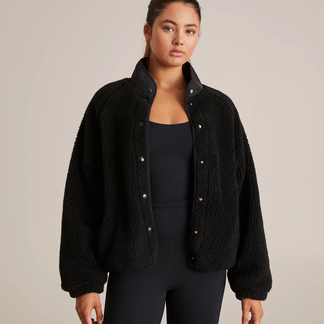 Active Teddy Bomber Jacket | Target Australia