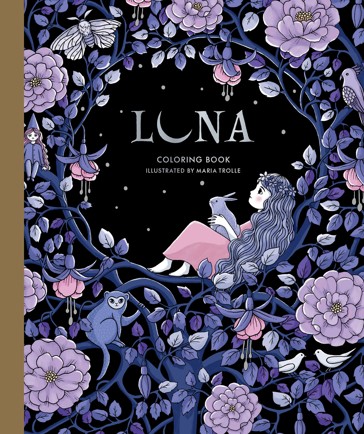 Luna Coloring Book by Maria Trolle - Book