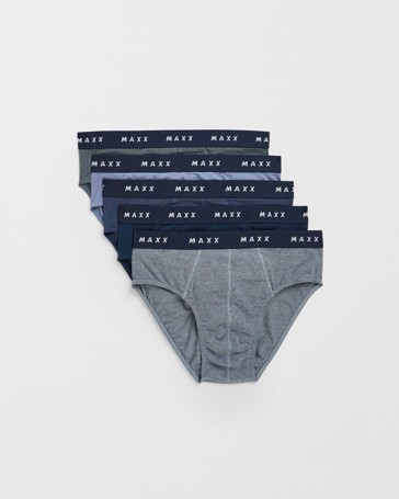 Maxx Australian Cotton 5 Pack Hipster Briefs