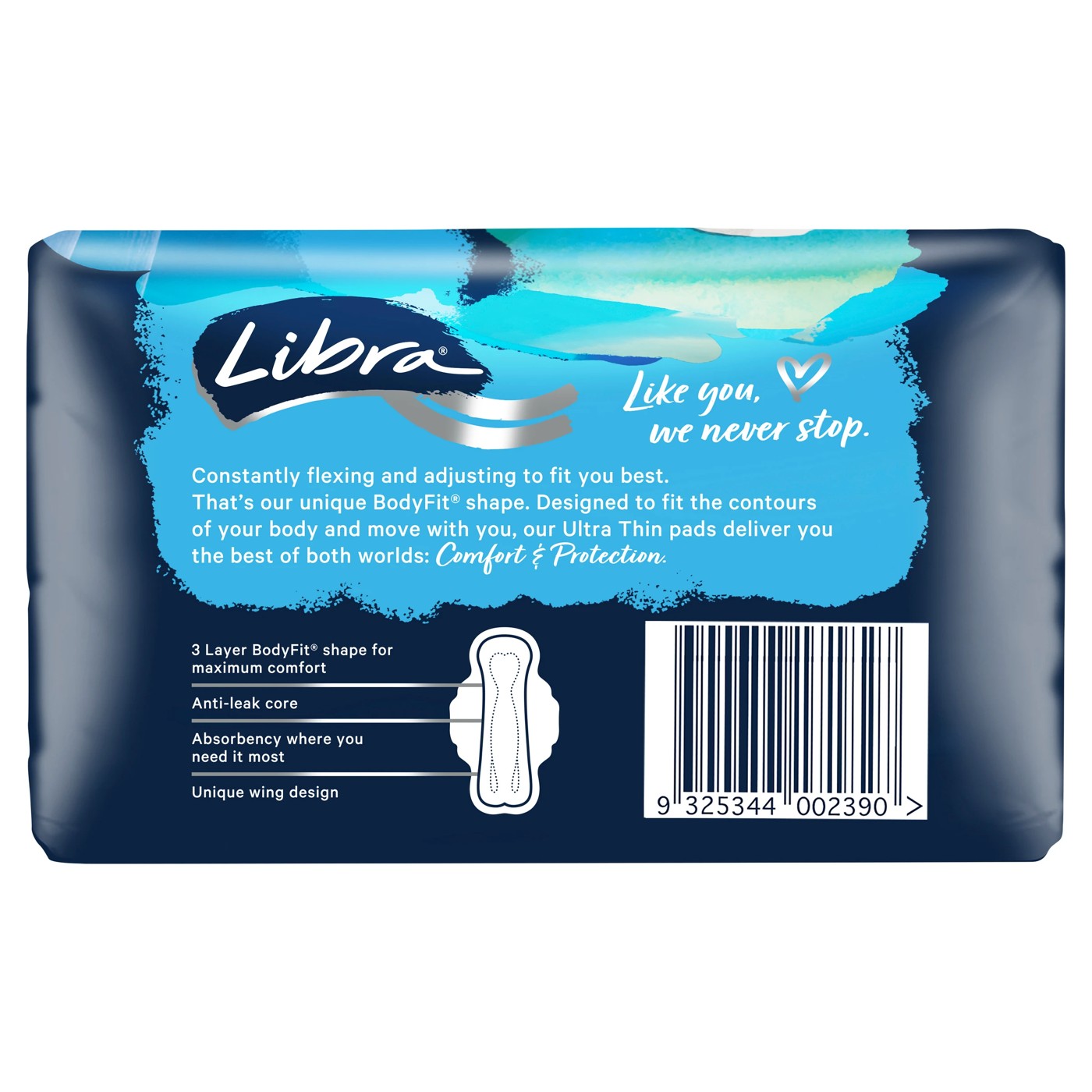 Libra 20 Pack Ultra Thin Regular Pads 2 of 2